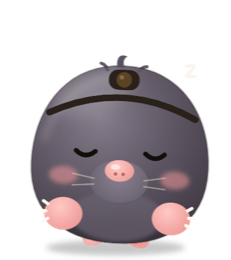 Gaston, sleeping